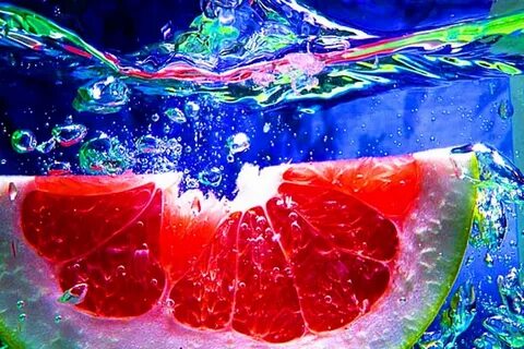Фрукты лед вода