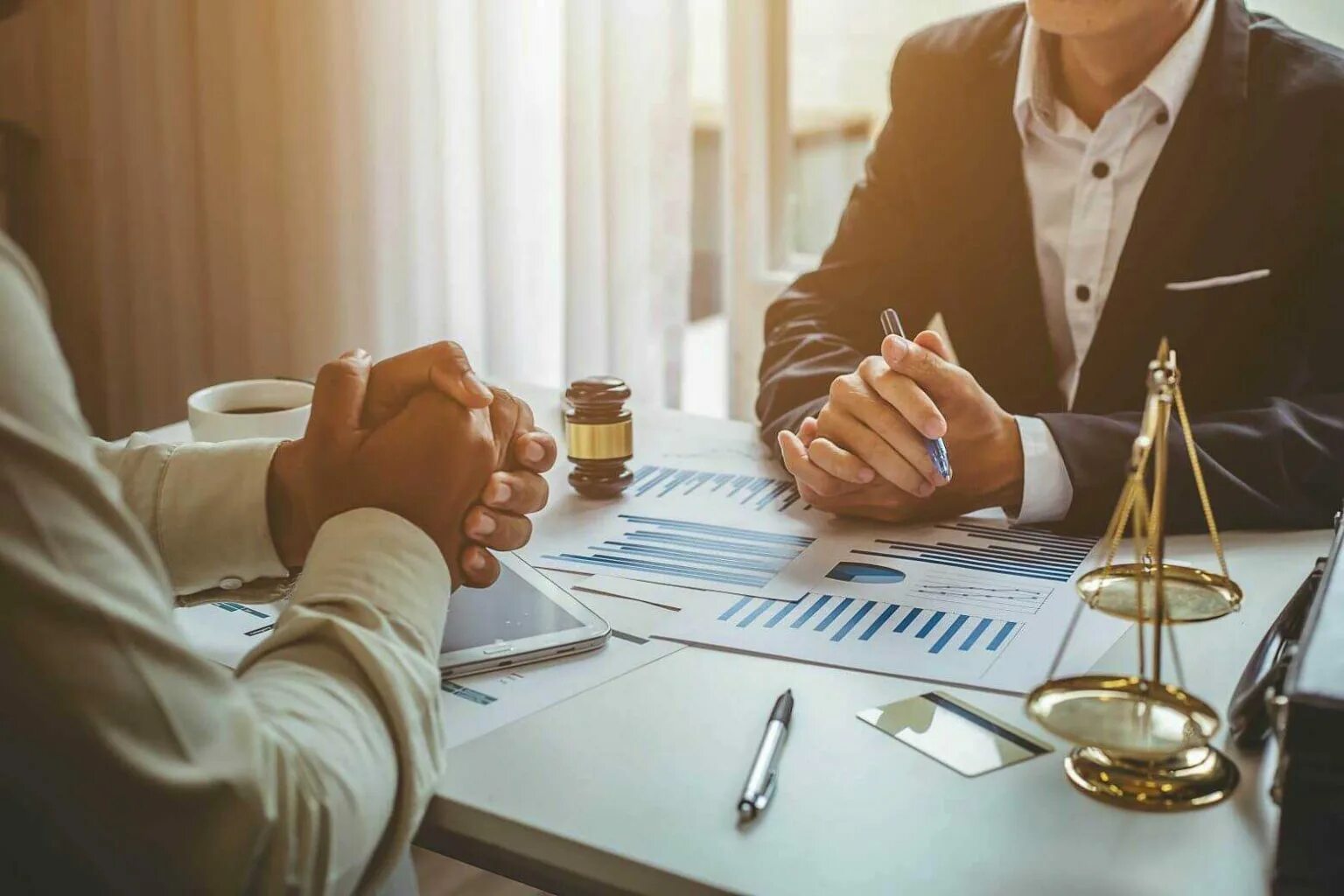 Работа адвоката с клиентом
