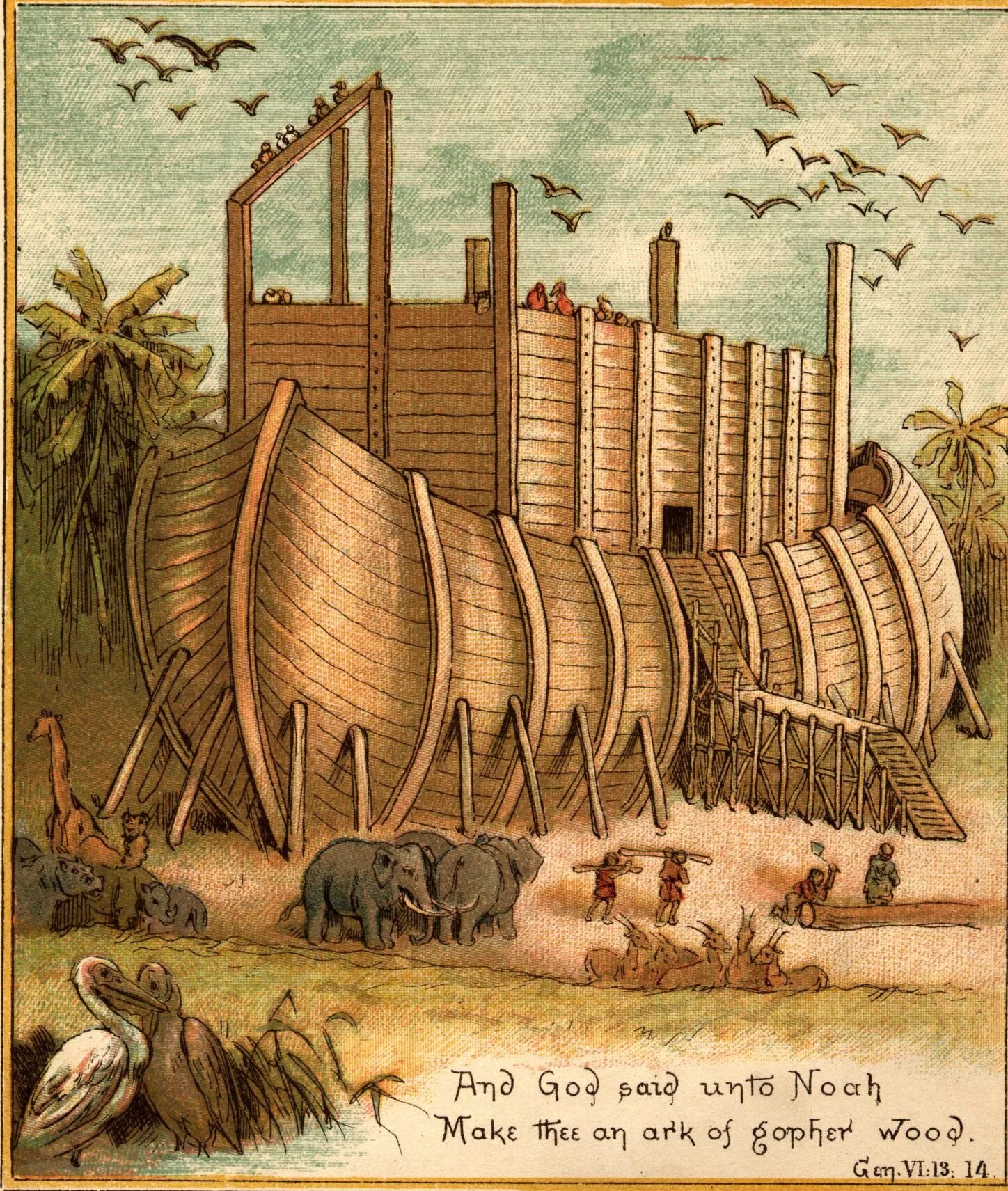 Noah s ark. Ноев Ковчег. Ковчег ноя. Ноевский Ковчег. Ной Ковчег гравюра.