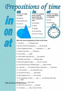 In on at worksheets