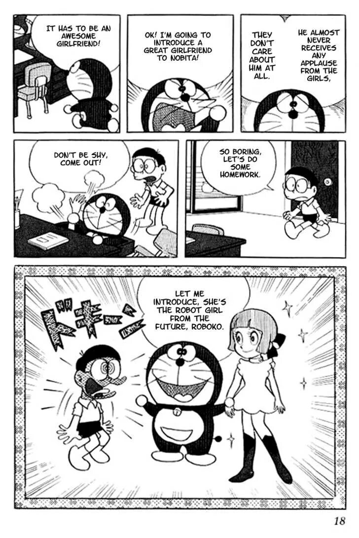 My girlfriend is awesome перевод. Doraemon 18. Roboko Tsujii.
