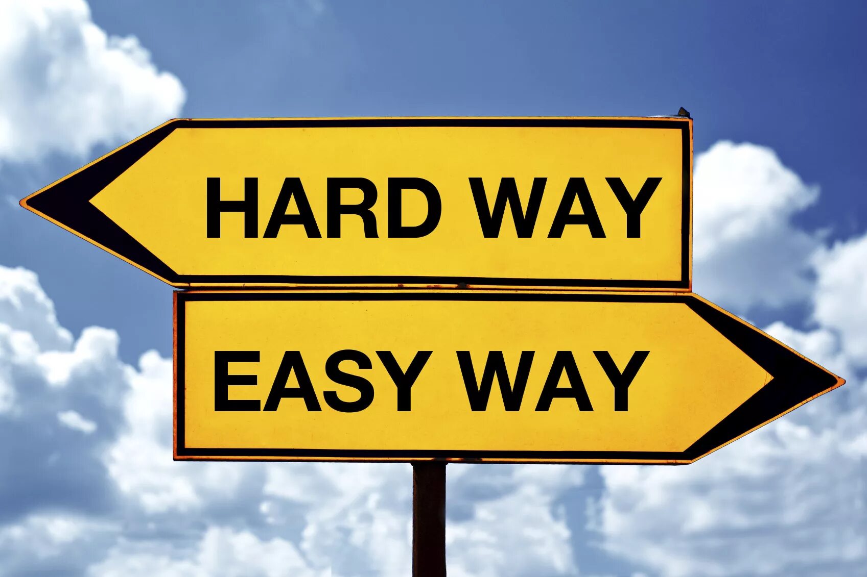 Best way it is easy. My way or the highway идиома. the hard way. easy medium hard картинка. my way картинки.