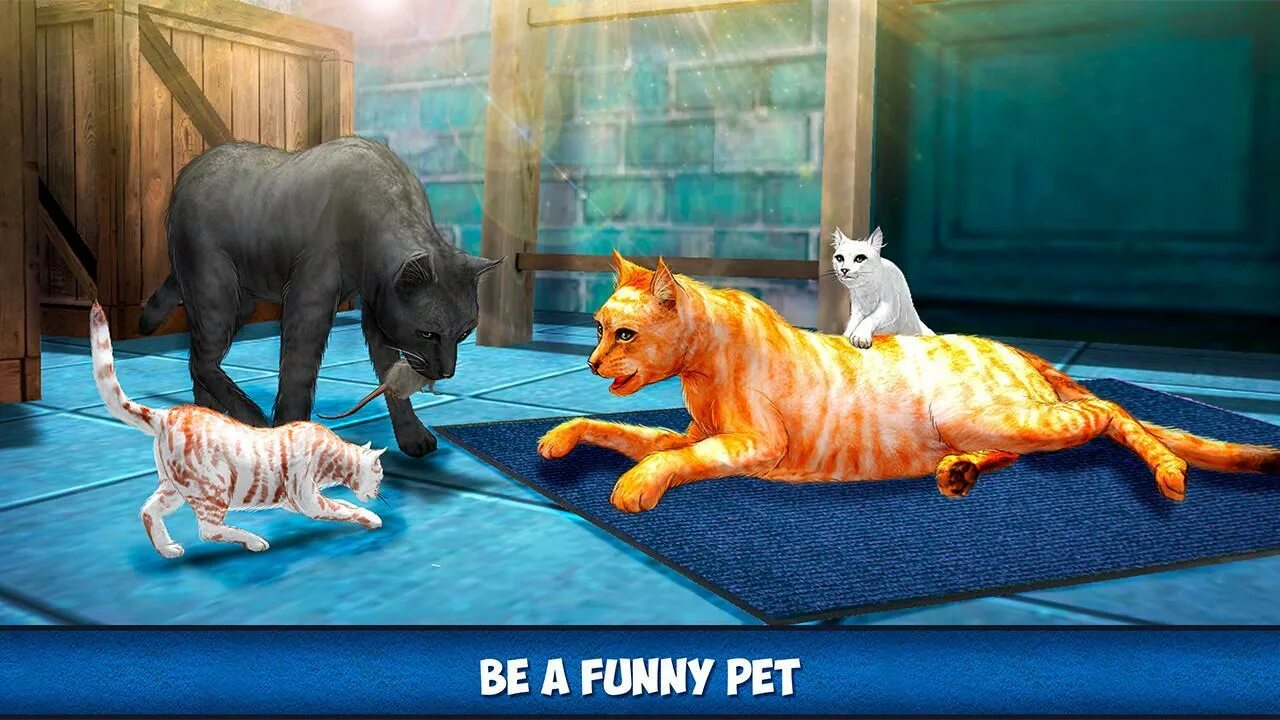 Cat simulator animal life 1.0 1.0. Симулятор кошки. Игры виртуальные животные. Симулятор кота Амик.