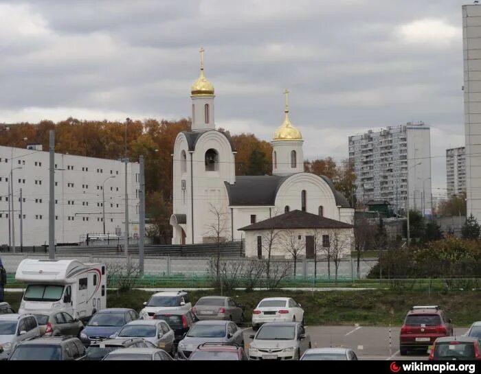 Храм димитрия донского ул сталеваров 7б фото Файл:Храм во имя князя Димитрия Донского (Тюмень).jpg Википедия