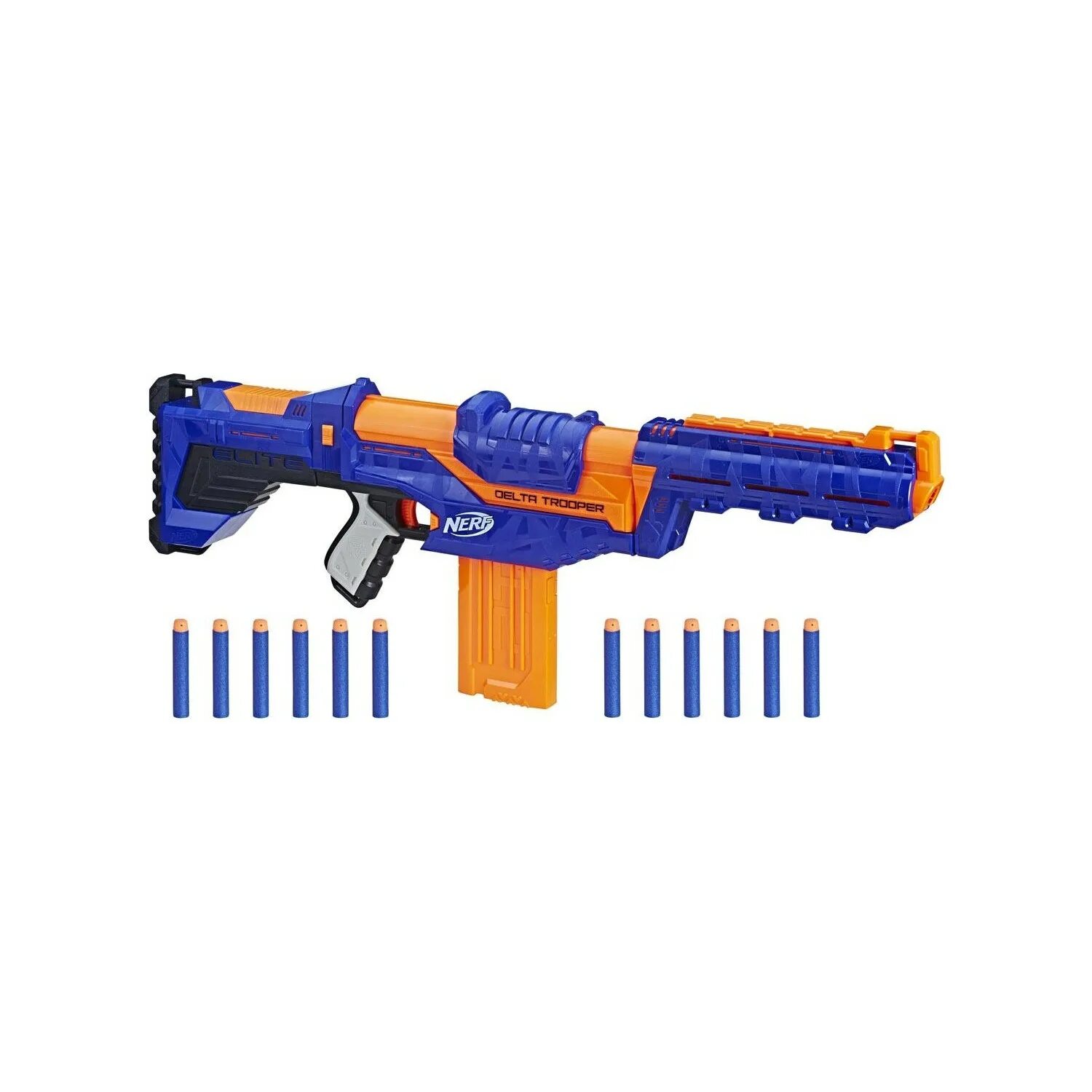 Nerf Delta Trooper. Нёрф не оружие. Бластер Nerf Элит Дельта Трупер.