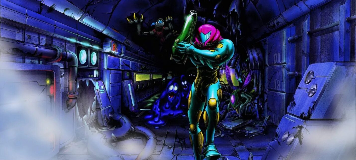 Samus Aran Metroid Dread. Metroid Fusion Samus Art. Super Metroid Fusion. Metroid Fusion обложка. Игра стала синей