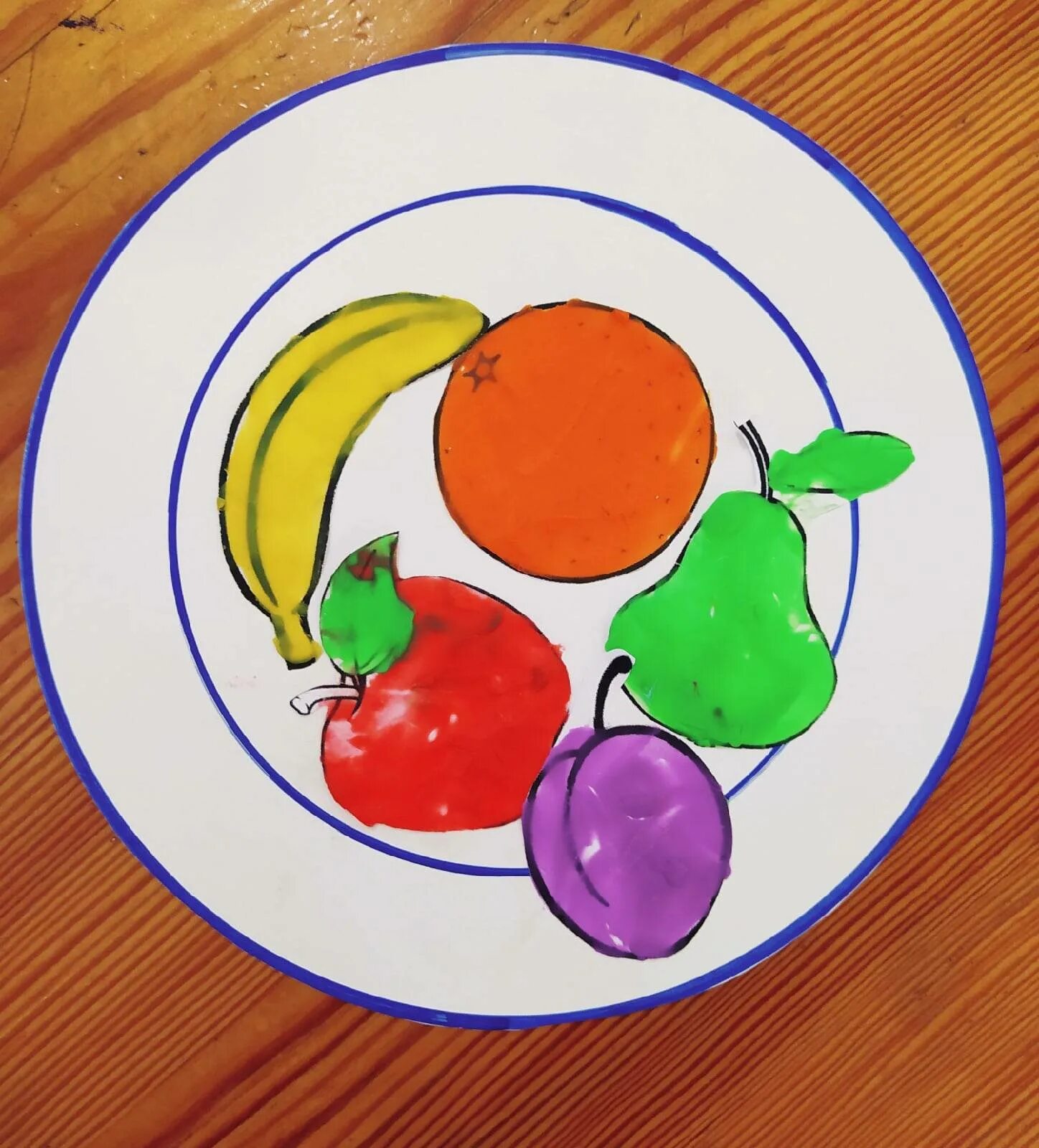 Аппликация фрукты на тарелке. Рисование фрукты на тарелочке. Рисование в старшей группе овощи на тарелке. Аппликация фрукты на тарелке в младшей группе.