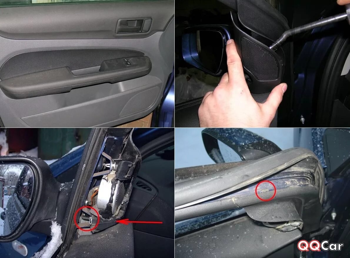Устранение скрипа стеклоподъемника Ford Focus 2 (видео) - Ford Focus II Sedan, 1