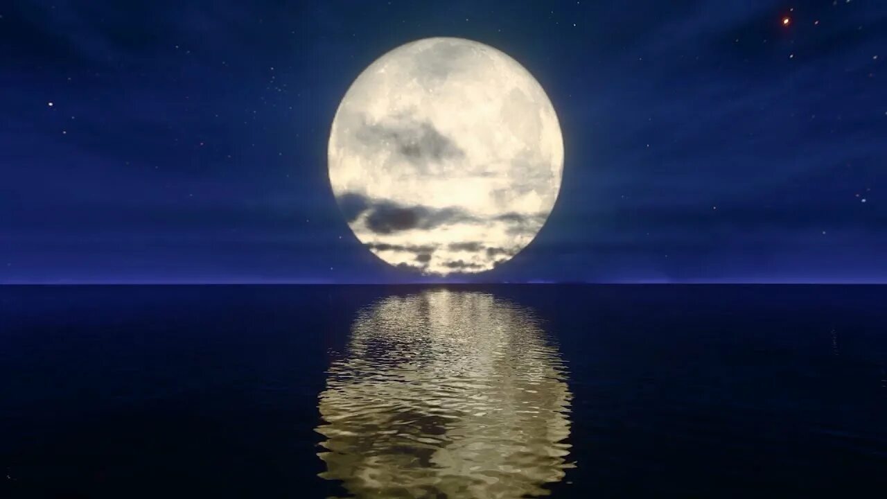 Луна над горизонтом. Луна на горизонте. relaxing moon. big moon horizon. night ambient music.