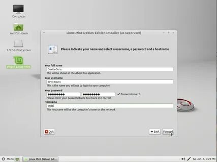 Активация linux