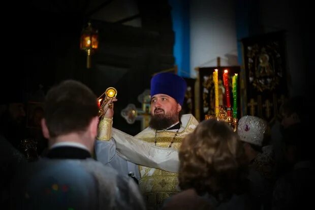богослужение в богородском храме