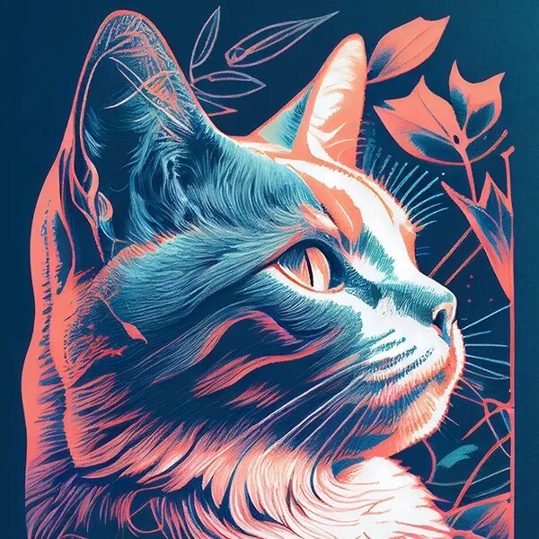 Cat styled. Cat styled