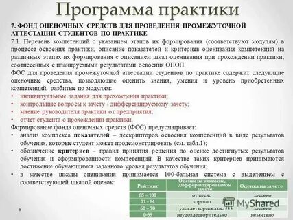 Практика в высшем образовании