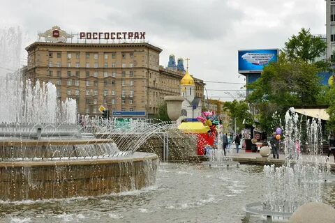Сквер первомайском
