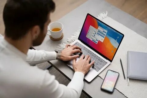 Page 9 Person Using Laptop Mockup Photos - Download Free High-Quality Pictures F