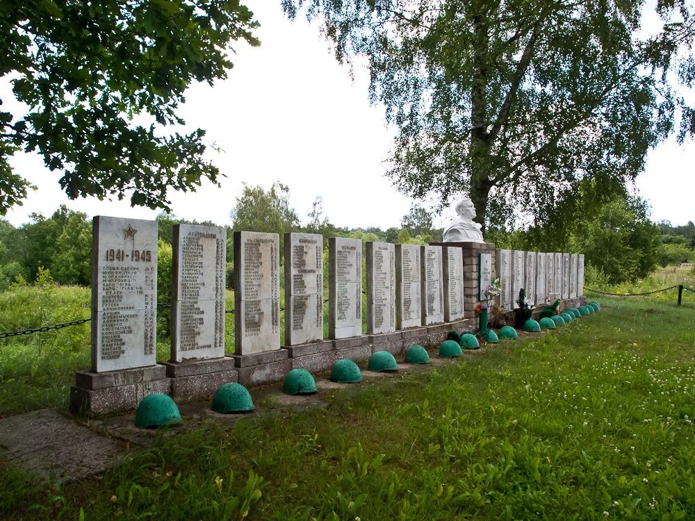 Братская могила советских войнов, памятник, мемориал, Ленинградская область, Лом