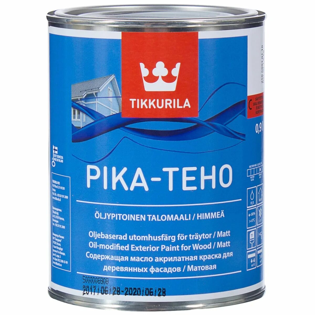 Масляная краска фасадная. Краска техо. Краска тиккурила pika-teho. Краска тиккурила пика техо. Краска фасадная tikkurila pika-teho.