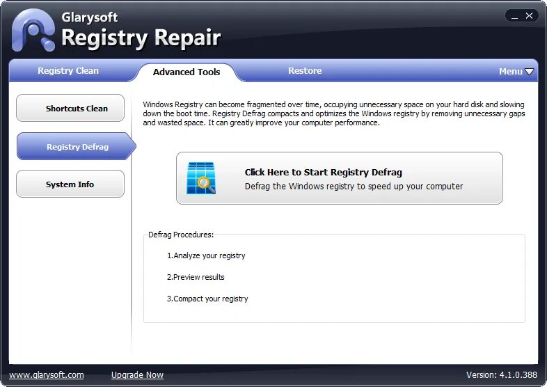 Registry mirror. Registry repair. registry defrag boot time что это. glarysoft quick search. register window.