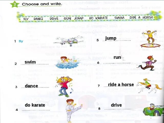 Переведи на английский прыгать. Карточки can can't для детей. I can упражнения. Swim Sing Run Jump Dance задания. Глаголы Run Jump Swim на английском.