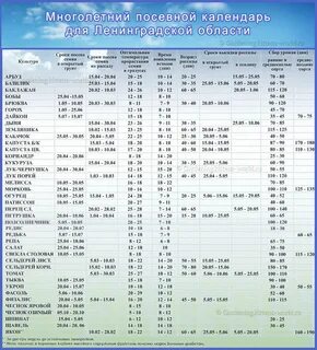 Посевной календарь краснодарский край 2024