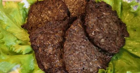 Котлеты из печени с кабачком