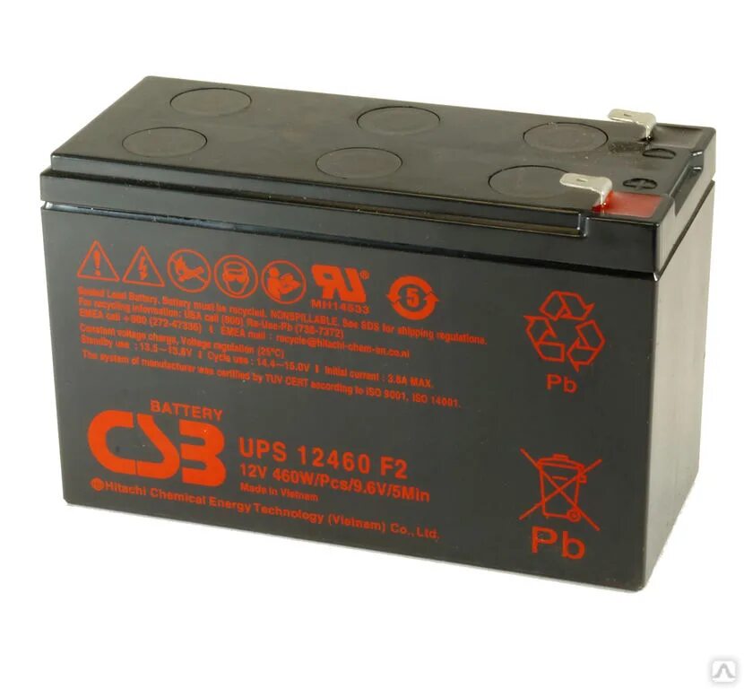 Csb battery. АКБ CSB 9ah. Ups12460 f2 аккумуляторная батарея CSB. CSB HR 1234w 12в 9 а·ч. Батарея CSB 12v/9ah.
