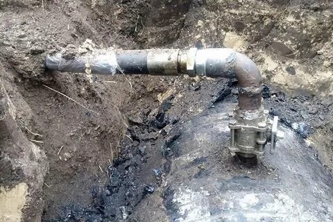 Врезка в трубу газопровода