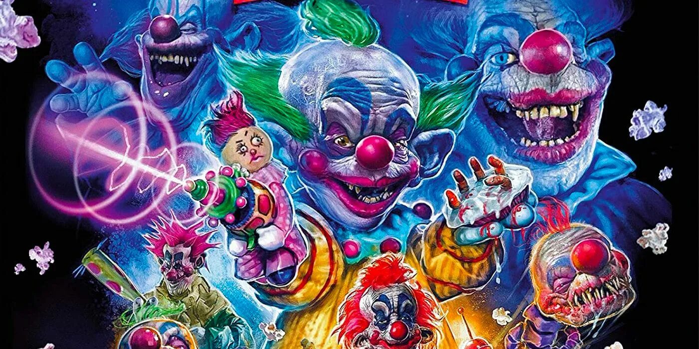 Killer Klowns from Outer Space 1988. Killer Klowns from Outer Space. Killer Klowns from Outer Space 1988 all Klowns. Space killers