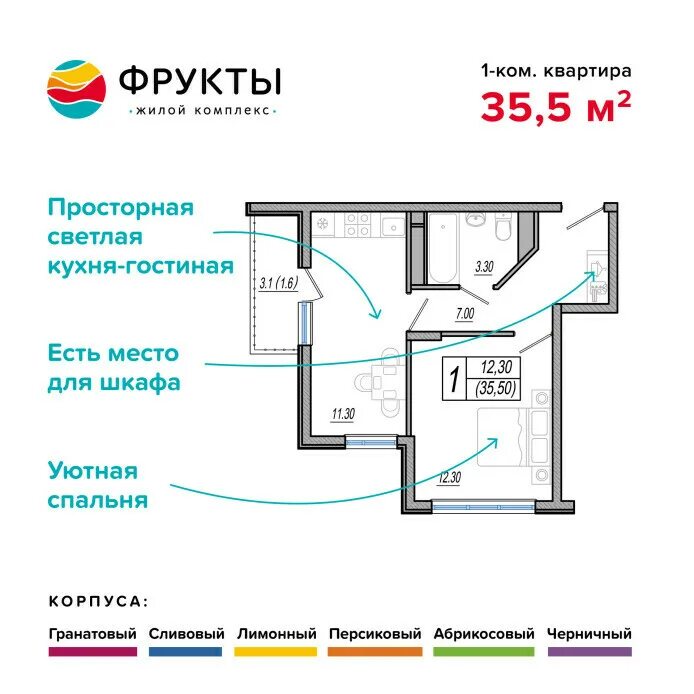 Квартира фрукты сочи. ЖК фрукты Сириус Сочи. ЖК фрукты Сочи планировка 35,5. ЖК фрукты Адлер Сириус. ЖК фрукты Сириус территория.