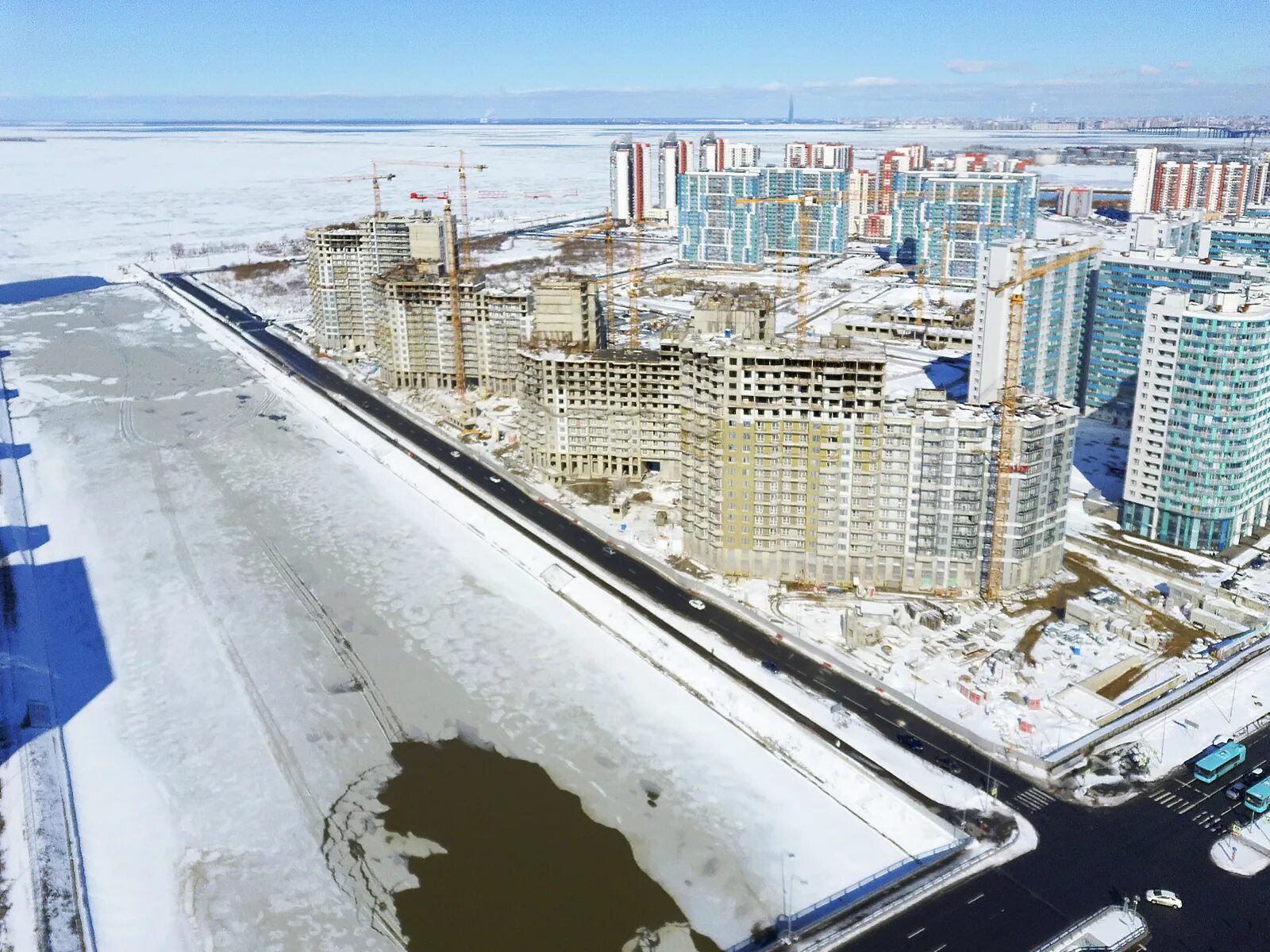 Огни залива жилой. Огни залива жилой