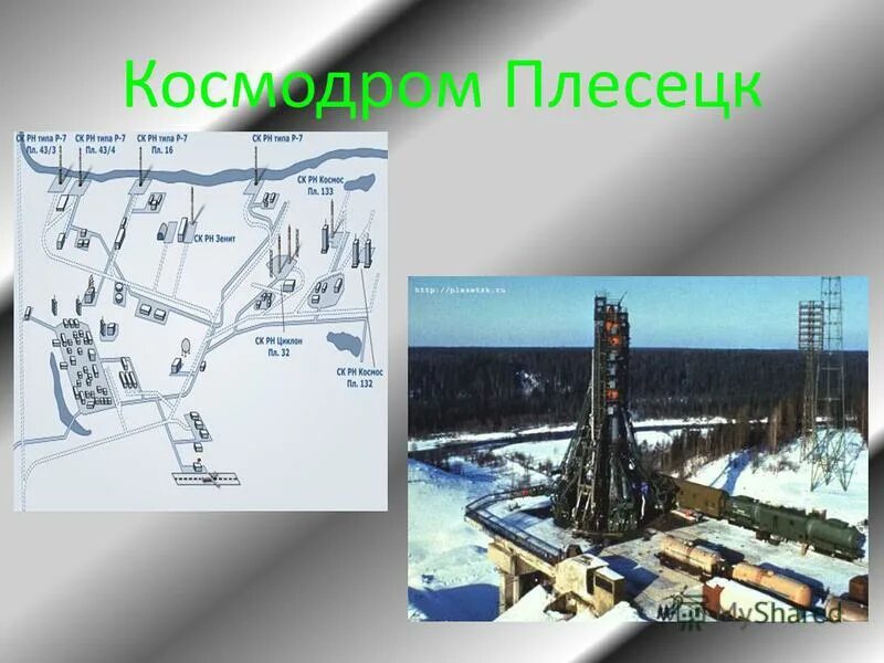 Где в россии космодромы на карте