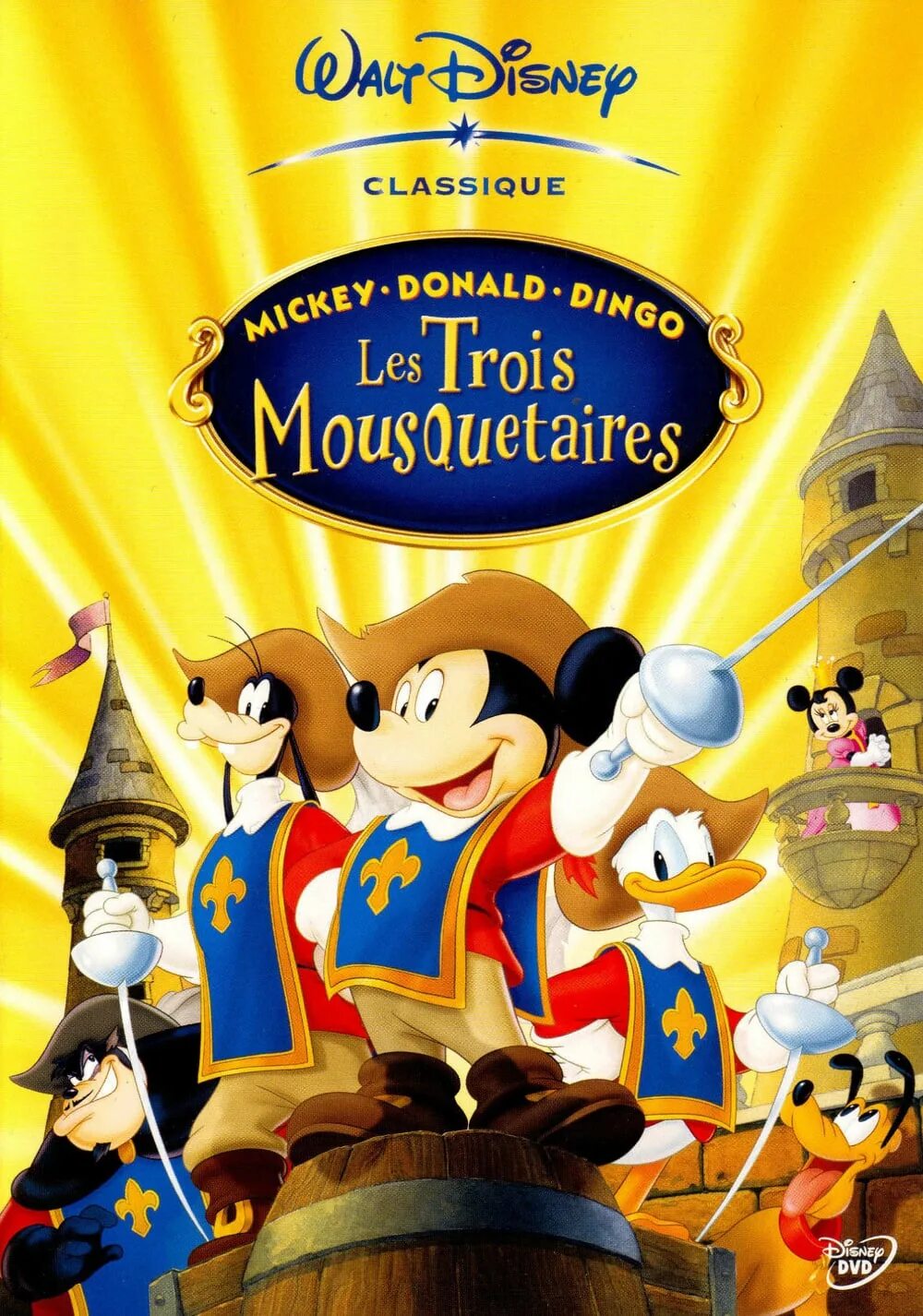 Mickey Donald Goofy the three Musketeers 2004. Пит Микки Маус три мушкетера.