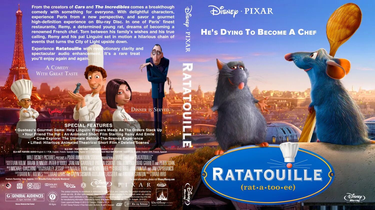 Рататуй без диска. Cover of blu ray ratatouille. ratatouille 2007 blu ray. рататуй (2007) blu ray cover. cover of blu ray рататуй.