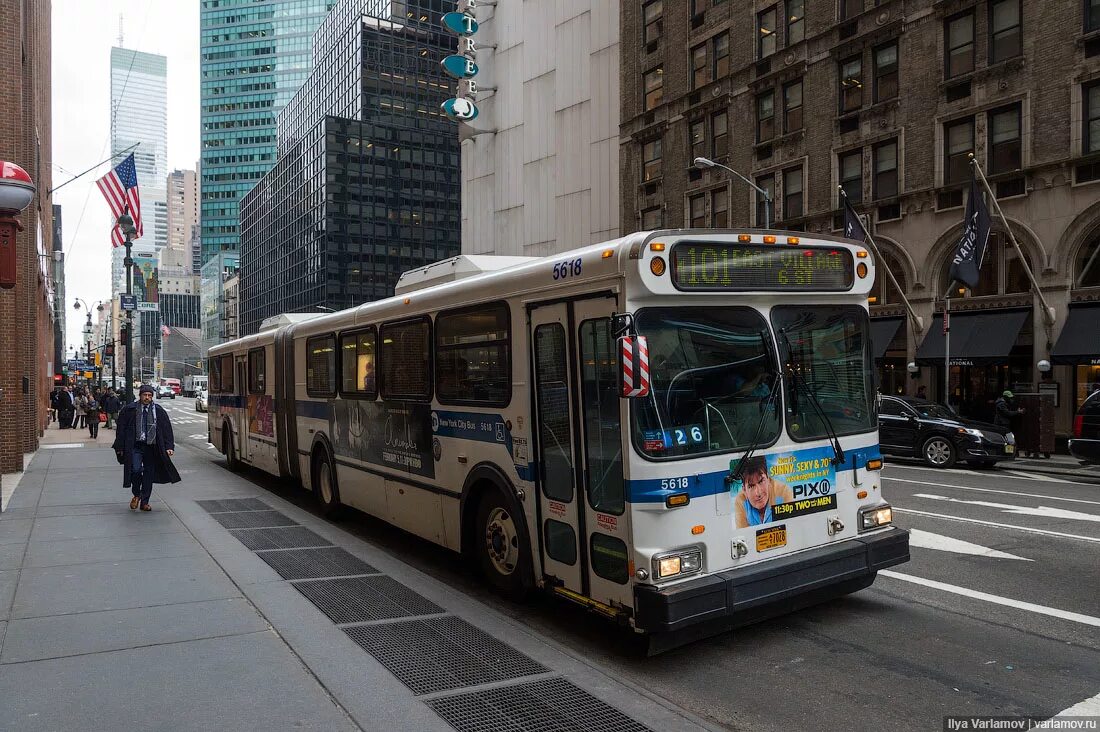 транспорт нью-йорка. общественный транспорт в сша.