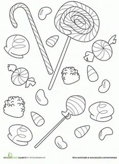 Coloring candy