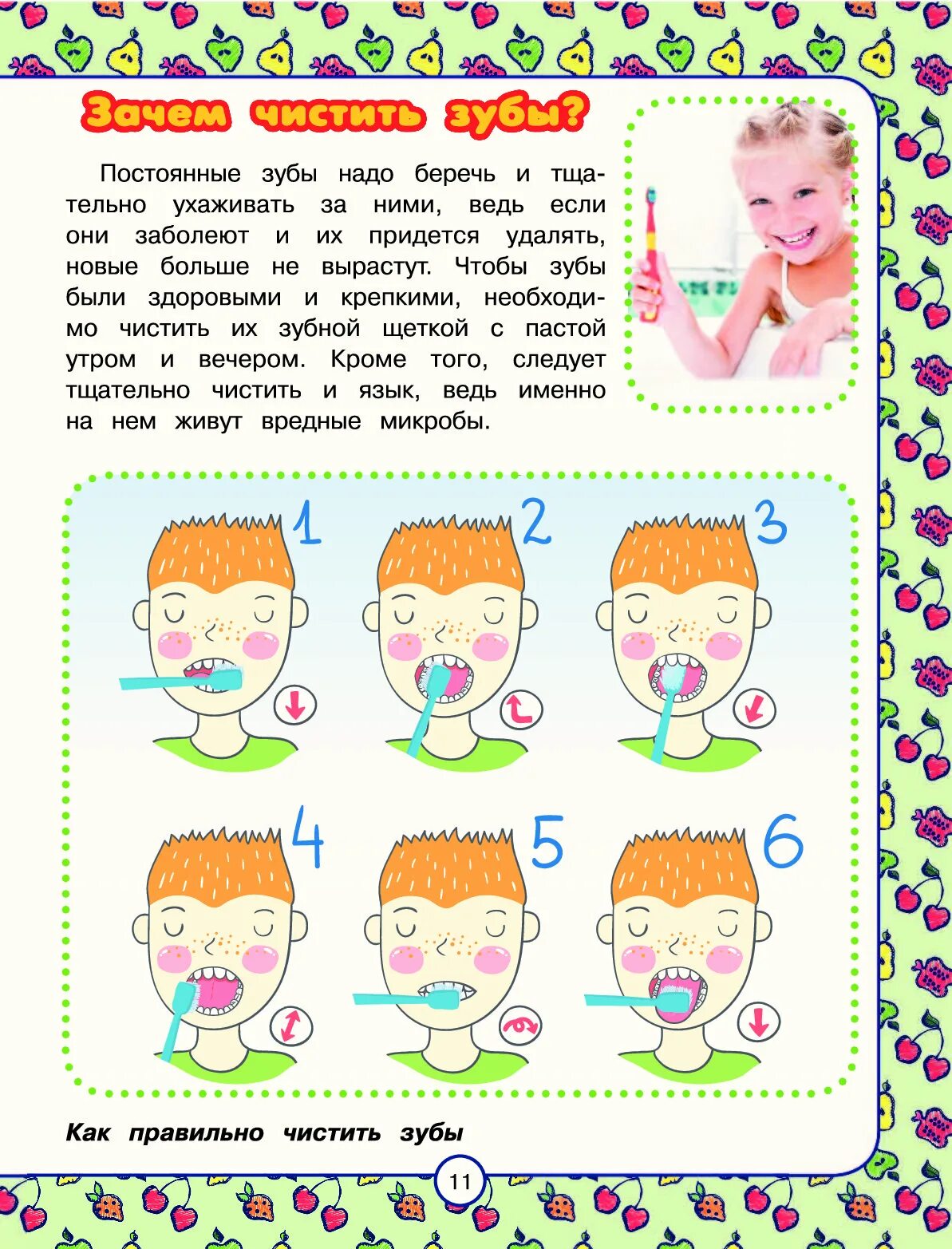 Зачем чистить зубы утром и вечером