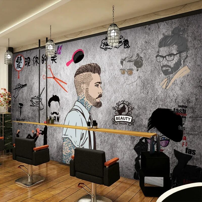 Barbershop тейково. Барбершоп интерьер. Красивая стена в барбершопе. Картины для интерьера барбершопа. Барбер.