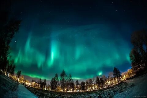 Северное сияние летом бывает ли
