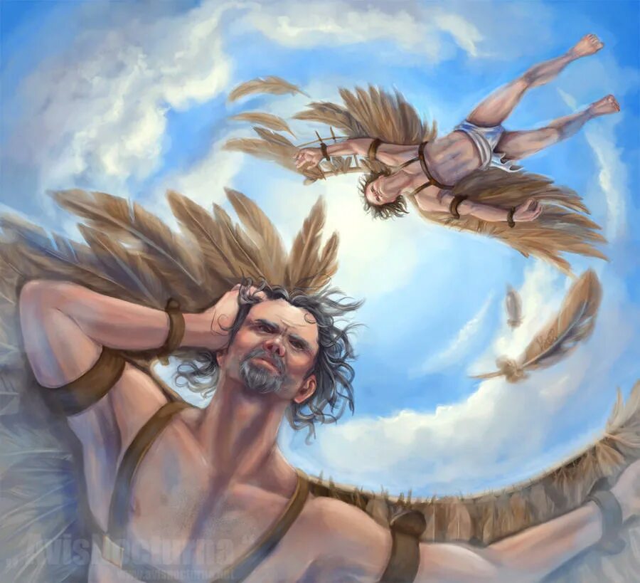 очень странные дела полет икара