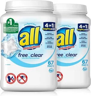 Skin Clear Sensitive Free. all Spring new work Mighty Pacs Laundry Detergen...