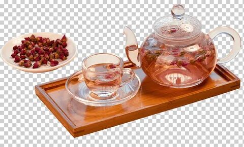 Тарелка чай чайник стакан