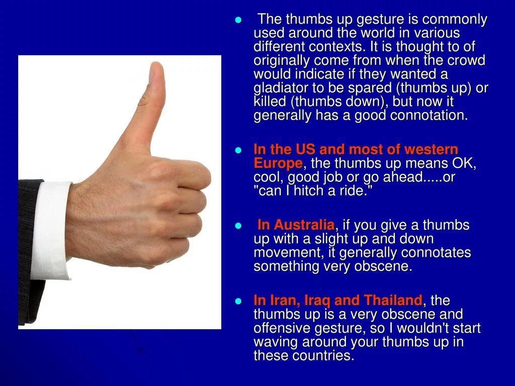 Different contexts. Different various разница. offensive gestures. what is the gesture. thumbs-in-belt gesture.