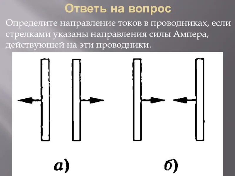 Как определить направление потока. Сила Ампера проводников с током. Направление тока в проаодник е. Направление силы тока в проводнике. Показать направление тока в проводнике.