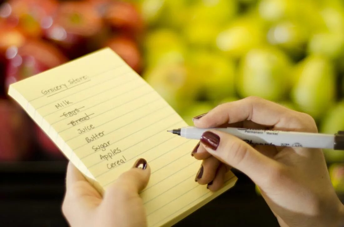 Make a list of your. Make a list of your