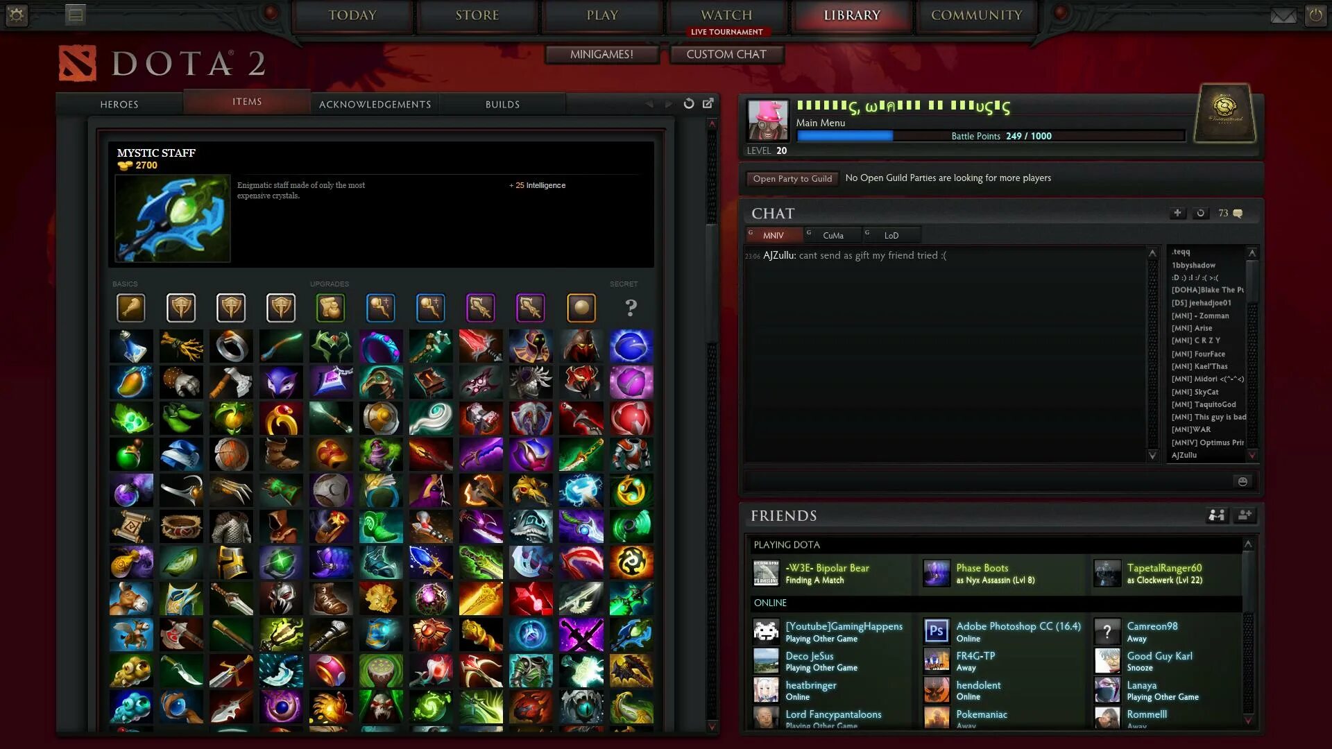 Dota player smart multi unit cast