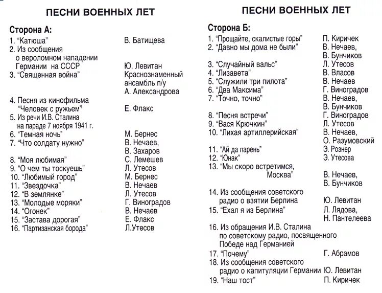 Назовите название песни. Военные песни список. Название военных песен список. Песни о войне список. Песни военных лет список.