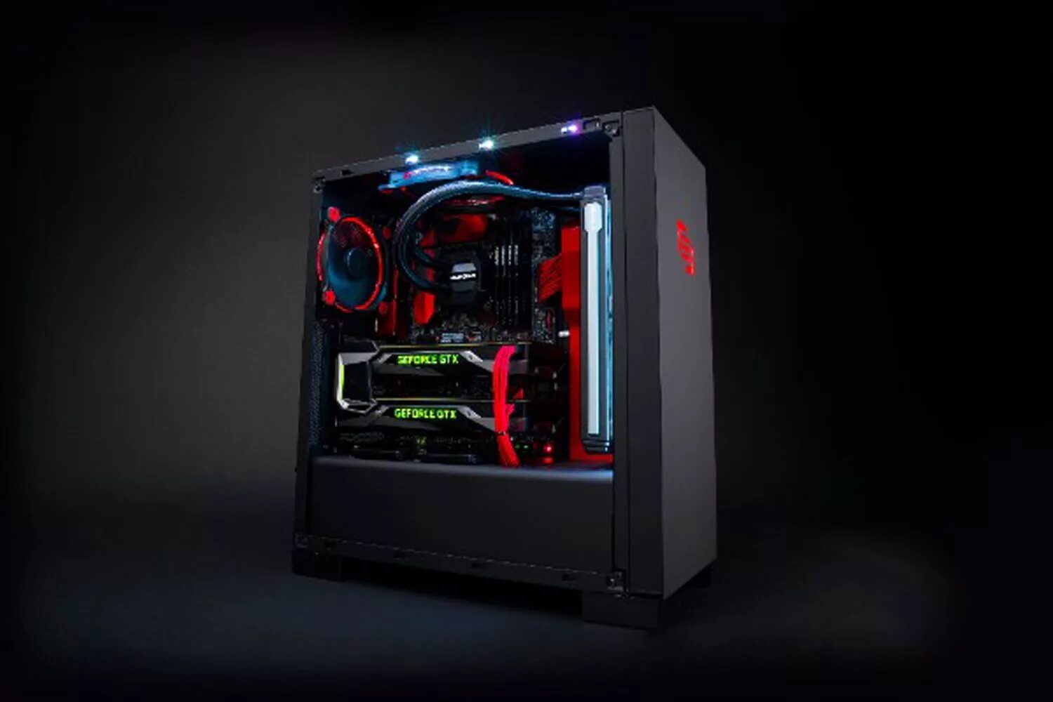 NZXT s340. Игровой компьютер. Красивый игровой компьютер.