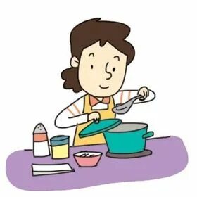 She to cook yesterday