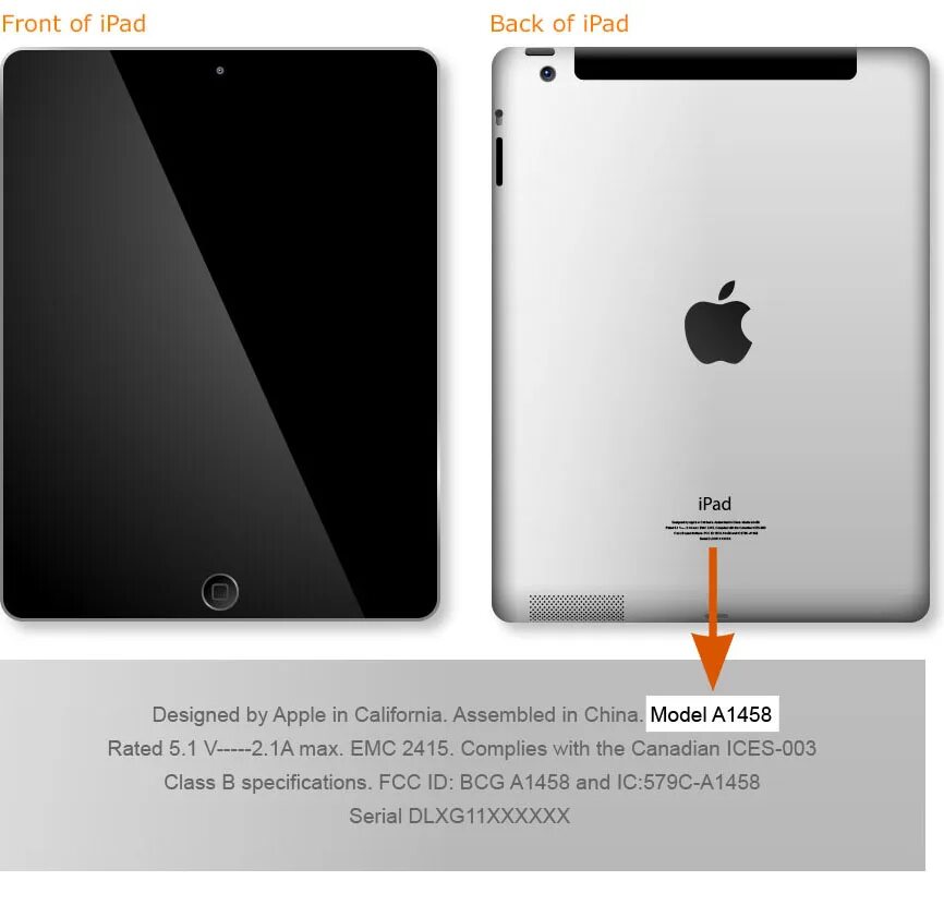 Диагональ айпада. Айпад a1458. номер модели ipad mini 2. ipad модель диагональ. как понять какая модель айпада.
