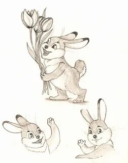Рисунок уши зайца длинные